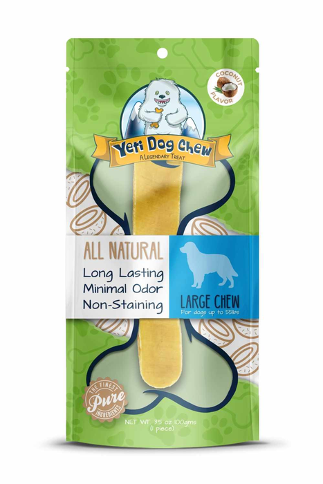 Yeti Dog Chews Coconut Large Chews 1 piece 3.5oz