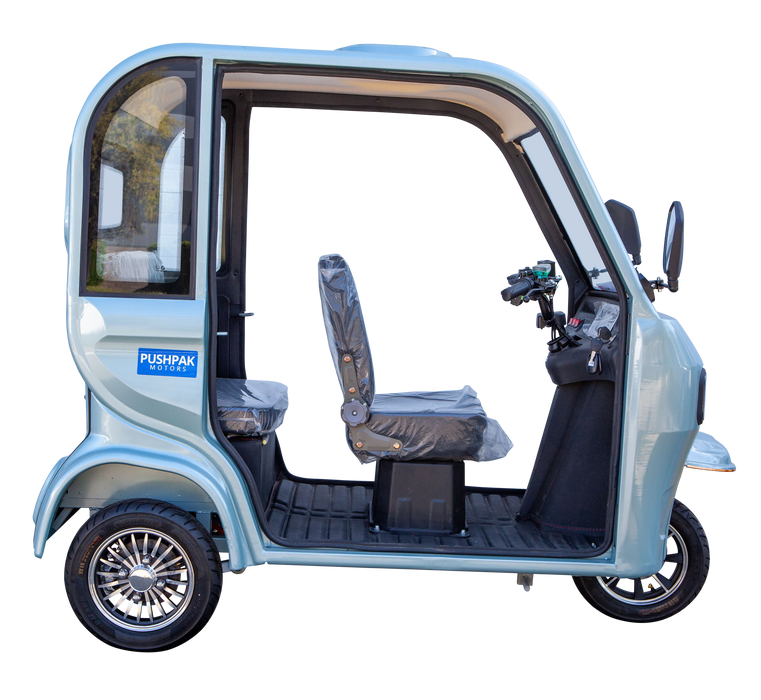 Pushpak 7000 60V/45Ah 1000W Multi-Passenger Heavy Duty Mobility Scooter