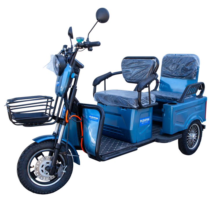 Pushpak 3000 48V/35Ah 650W Bariatric 3-Wheel Mobility Scooter