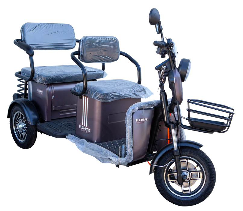 Pushpak 4000 48V/35Ah 650W Bariatric 3-Wheel Mobility Scooter