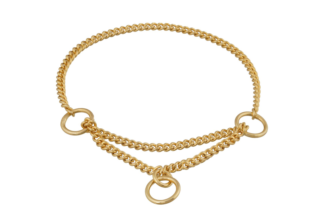Martingale Show Chain Collar (10in x 1.2 mm)