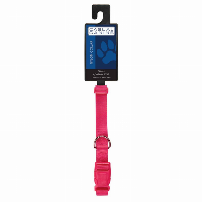 CC Dog Collar 10-16In Pnk