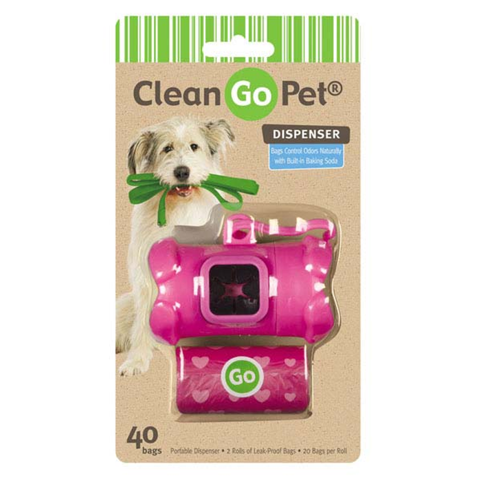 CG Bone Waste Bag Holder Pnk