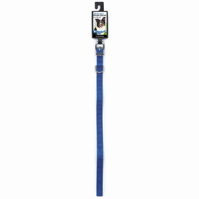 DGR 5/8in Nylon Collar 14in Blue