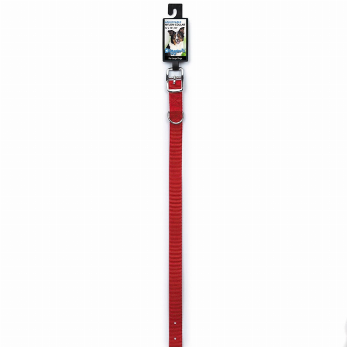 DGR 3/4in Nylon Collar 20in Red