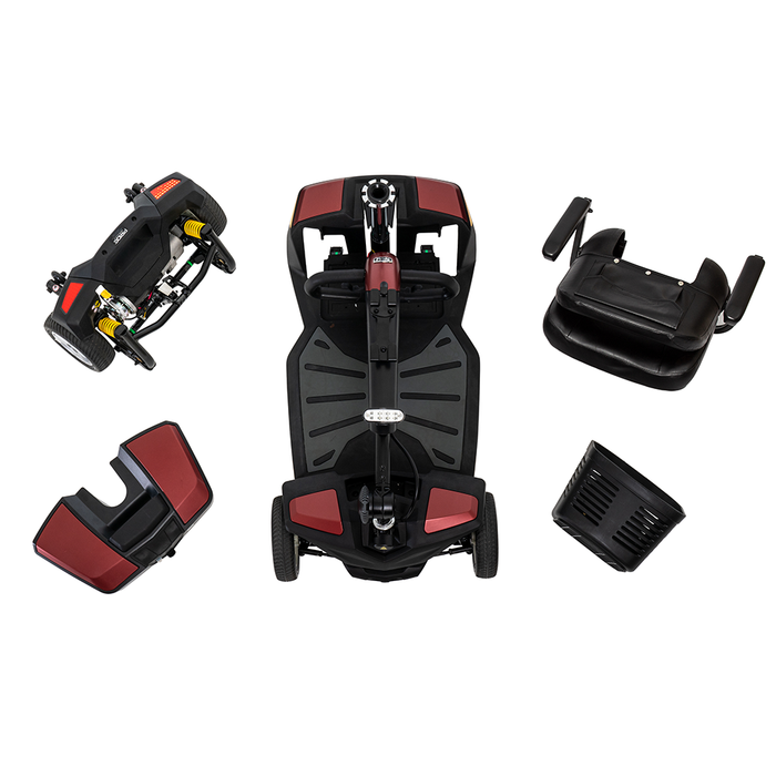 Pride Go-Go Endurance Li 4-Wheel Scooter (S54LXLIT)