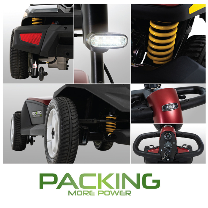 Pride Go-Go Endurance Li 4-Wheel Scooter (S54LXLIT)