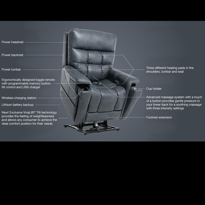 Pride VivaLift Ultra Power Lift Recliner (PLR-4955)