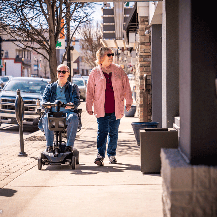 Pride Go-Go Elite Traveller 2 4-Wheel Scooter (SC442E)