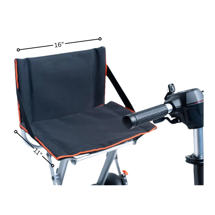 Feather 27X Scooter, Ultra-Lightweight Folding Travel Scooter