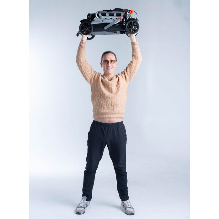 Feather 27X Scooter, Ultra-Lightweight Folding Travel Scooter