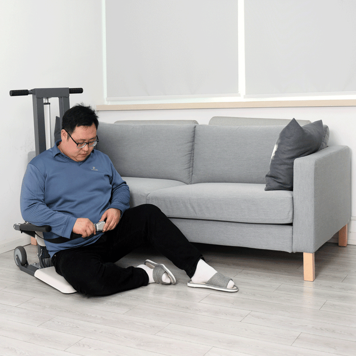 SuperHandy GoRise FS Floor Lift, 500 Lb Capacity with Dual Power Mode