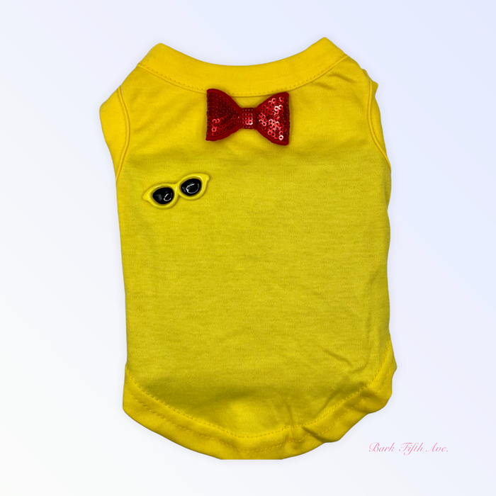 My Summertime Sunglasses & Bows Tank