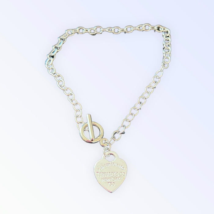 Return To Sniffany Heart Charm Necklace
