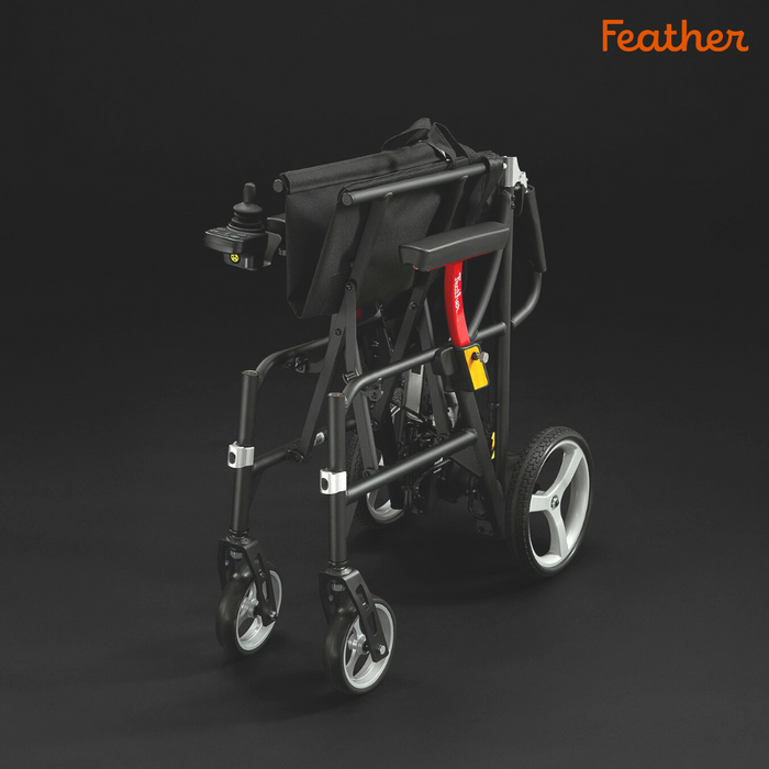 Feather Power Wheelchair, 33 lbs Folding Lightweight Electric Chair
