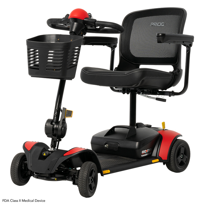 Pride Go-Go Elite Traveller 2 Platinum 4-Wheel Scooter (SC442EMS)
