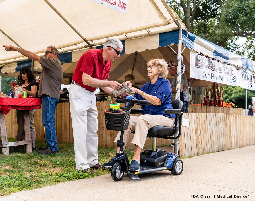 Pride Go-Go Elite Traveller 3-Wheel Scooter (S40E)