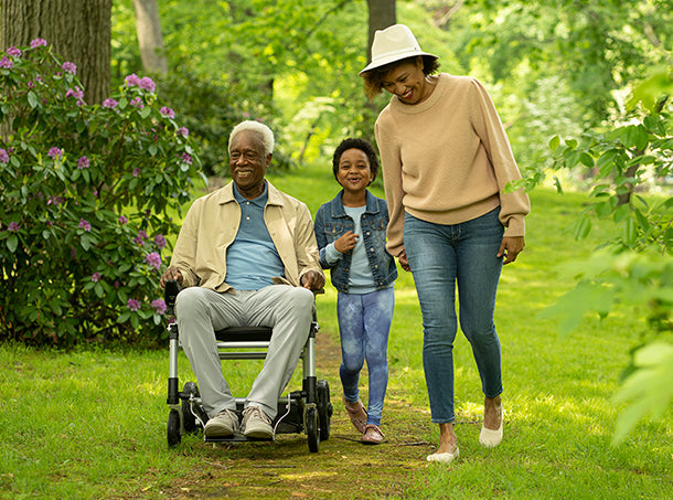 Journey Zoomer Folding Power Chair Left- or Right-handed Control