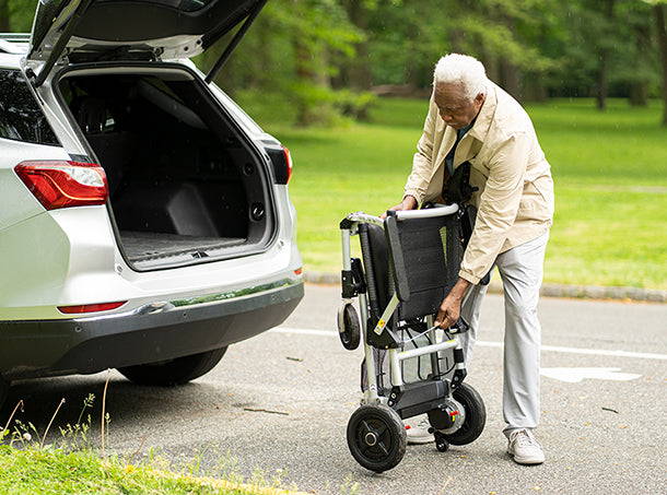 Journey Zoomer Folding Power Chair Left- or Right-handed Control