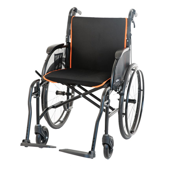 Feather Chair Lightweight Wheelchair, 13.5 lbs, Folding