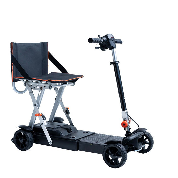 Feather 27X Scooter, Ultra-Lightweight Folding Travel Scooter