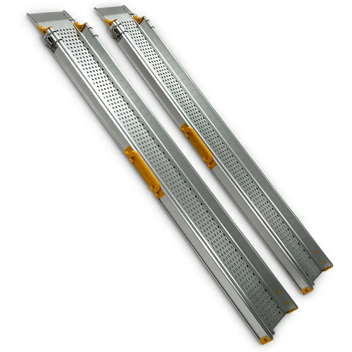 2go Ramp GO-Ramp Portable 8 FT Telescopic Ramp for Electric Wheelchairs and Sco ...