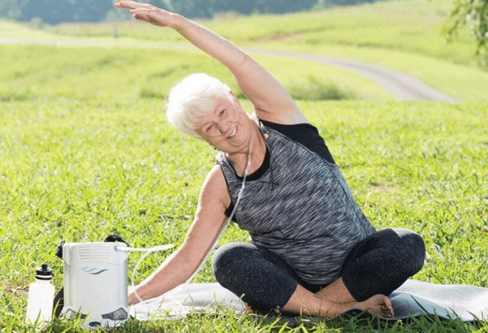 New CAIRE Freestyle Comfort - Portable Oxygen Concentrator