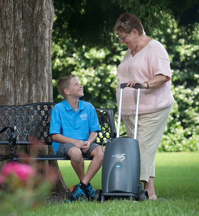 New CAIRE SeQual Eclipse 5 - Portable Oxygen Concentrator