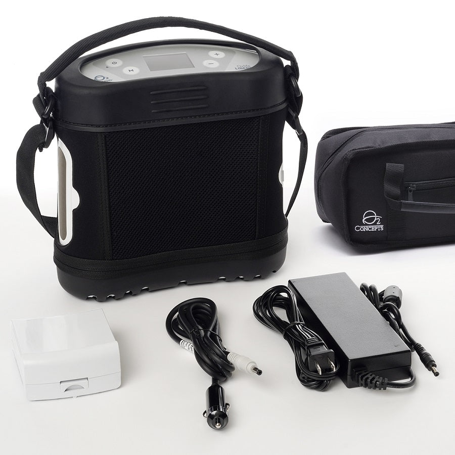 O2 Conc Portable Oxlife Liberty2 True Continuous Flow Portable Oxygen Concentrator - O2 ...