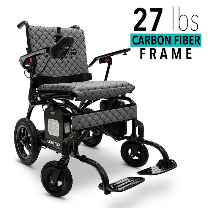 ComfyGO Phoenix Carbon Fiber Electric Wheelchair