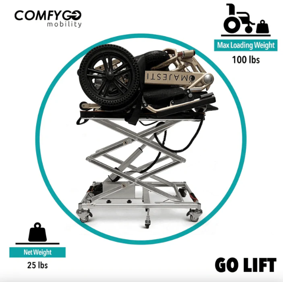 GO-Lift Portable Lift for Electric Wheelchairs and Scooters