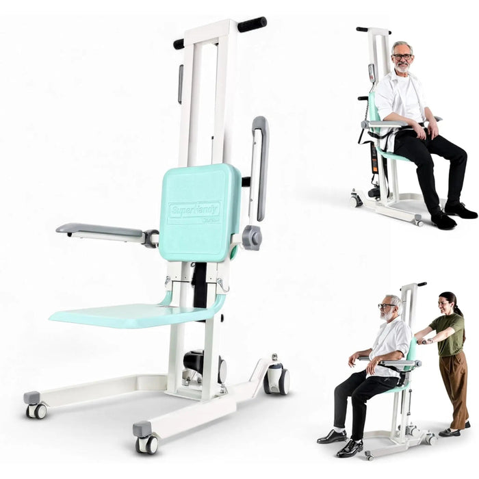 SuperHandy GoRise TX Floor Transfer Lift, 500 lb Capacity
