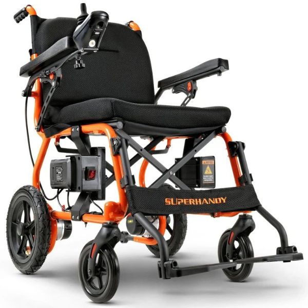 SuperHandy GoRide 2 Portable Power Wheelchair, 330 lb Capacity