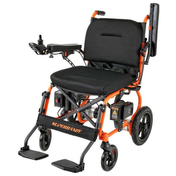 SuperHandy GoRide 2 Portable Power Wheelchair, 330 lb Capacity