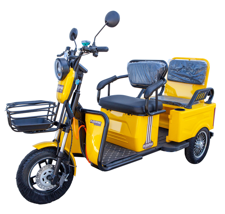 Pushpak 3000 48V/35Ah 650W Bariatric 3-Wheel Mobility Scooter