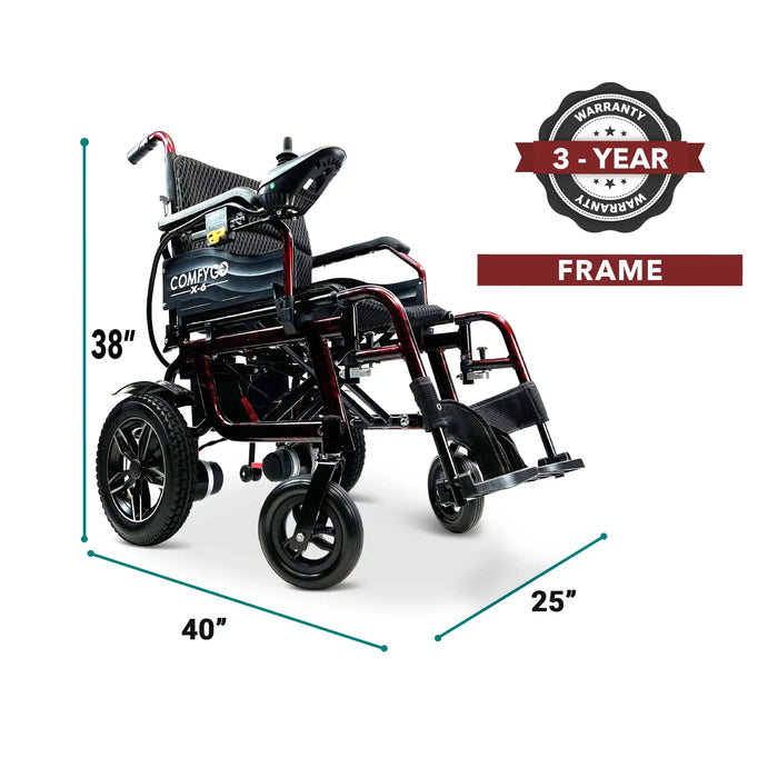 ComfyGO X-6 Lightweight Electric Wheelchair