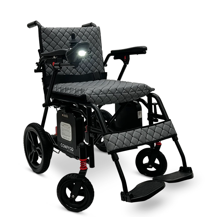 ComfyGO X-7 Lightweight Foldable Electric Wheelchair