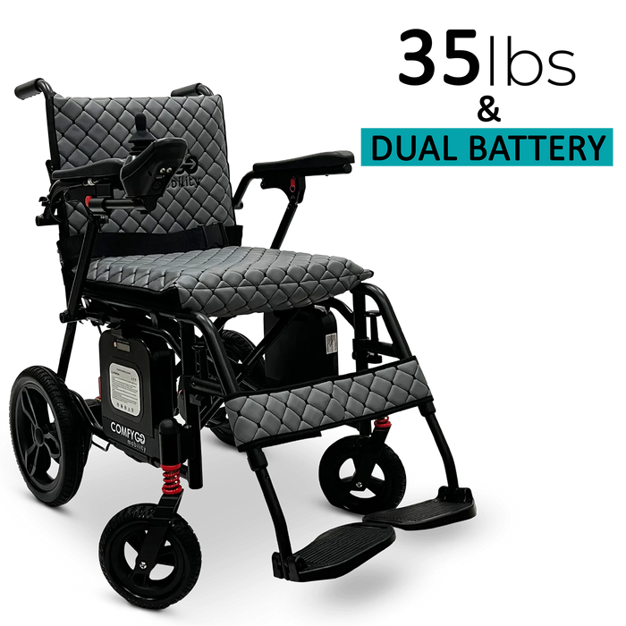 ComfyGO X-7 Lightweight Foldable Electric Wheelchair