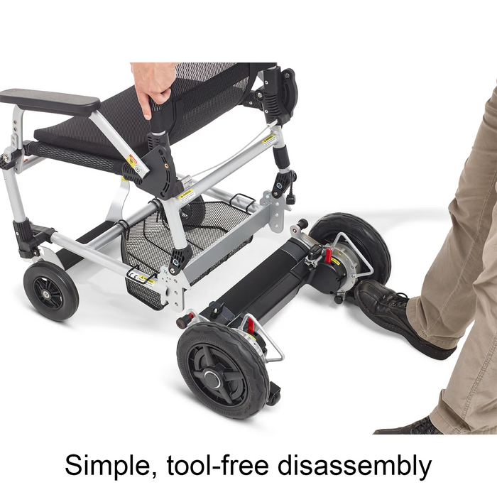 Journey Zoomer Folding Power Chair Left- or Right-handed Control