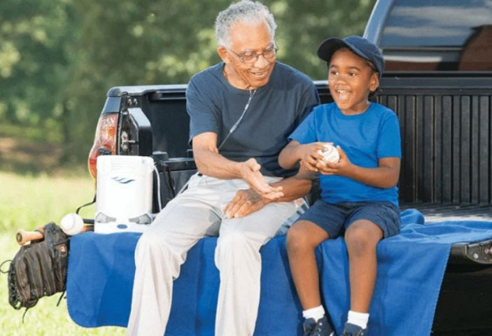 New CAIRE Freestyle Comfort - Portable Oxygen Concentrator