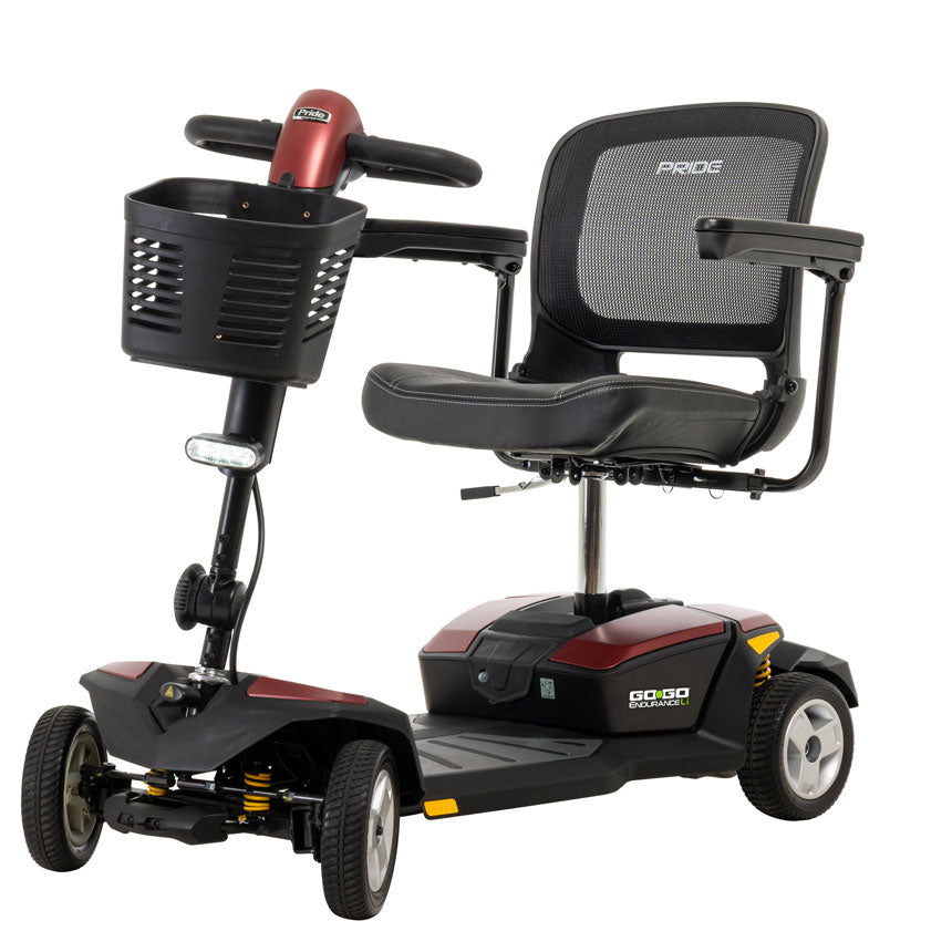 Pride Go-Go Endurance Li 4-Wheel Scooter (S54LXLIT) - What's in the box
