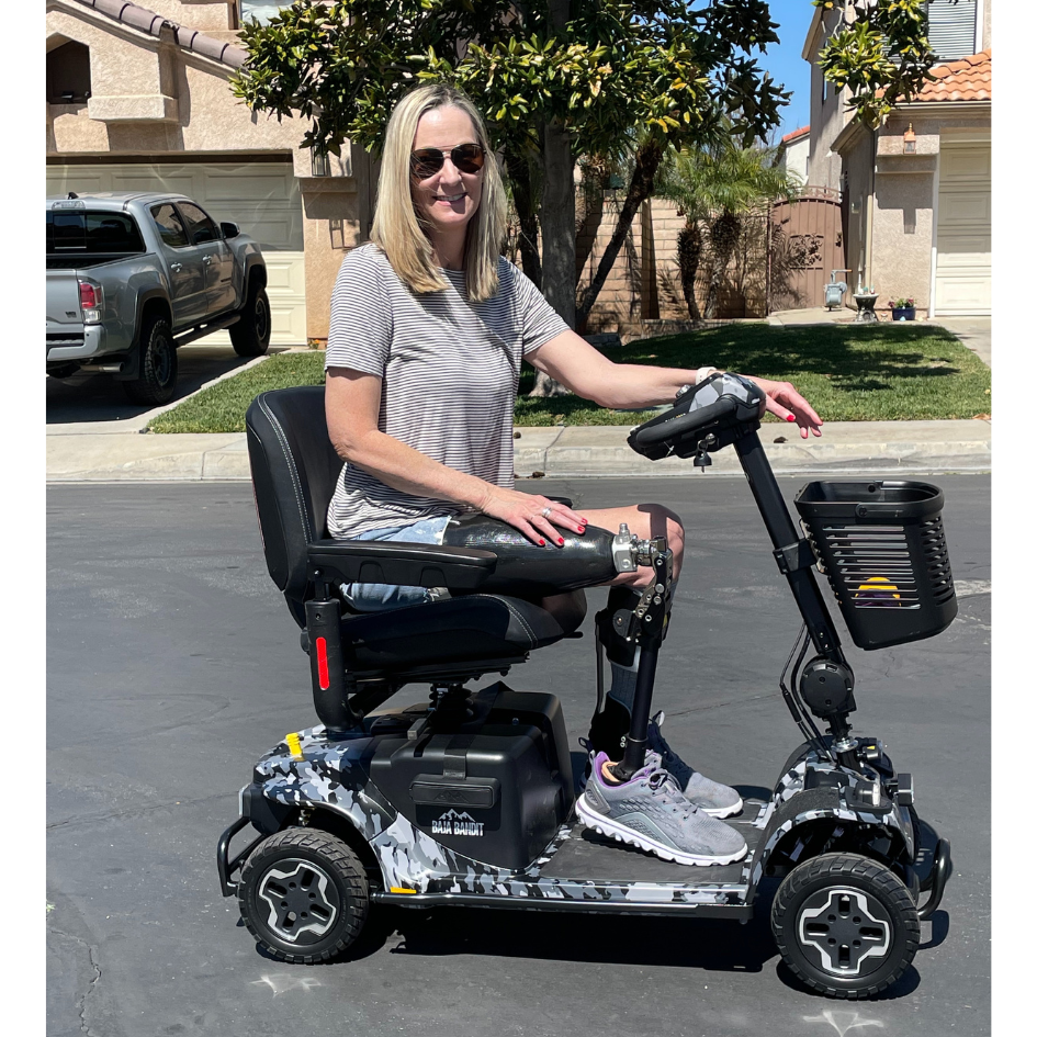 Pride BAJA Bandit Mobility Scooter (BA140) - What's in the box