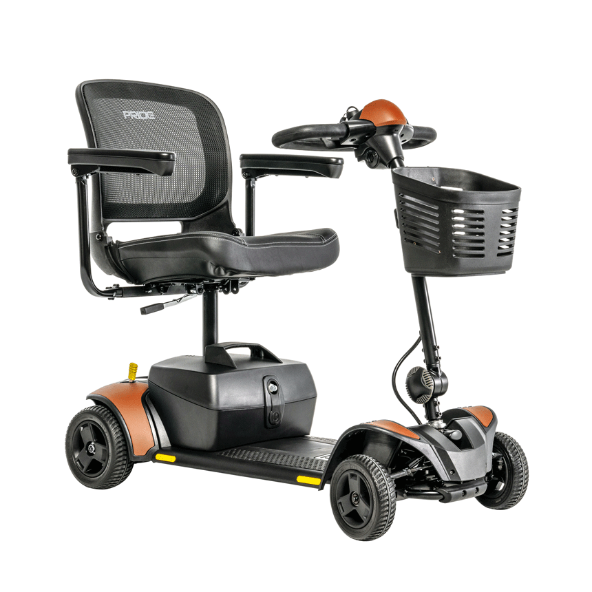 Pride Go-Go Elite Traveller 2 4-Wheel Scooter (SC442E) - What's in the box