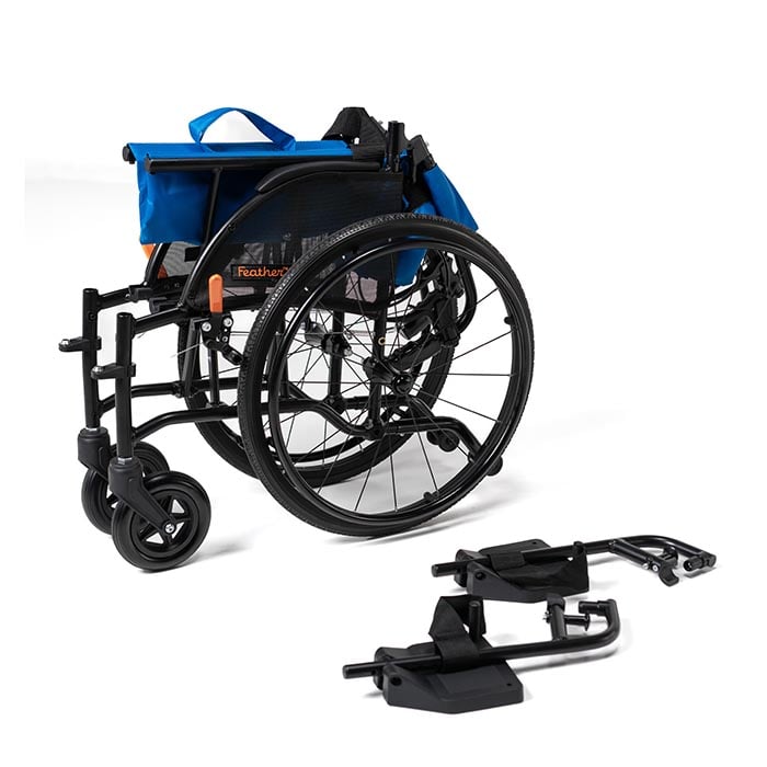 Feather Kids Chair Pediatric Wheelchair, Only 12 lbs - What's in the box
