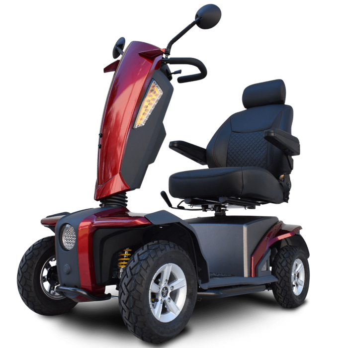 Full Suspension for a Smooth, Comfortable Ride