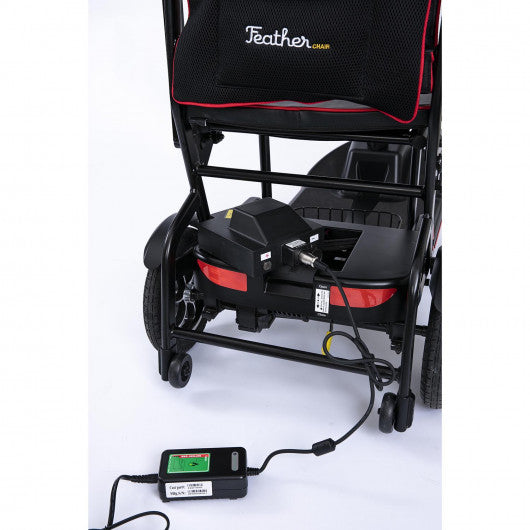 Feather Power Scooter, 37 lb Folding Electric Mobility Scooter