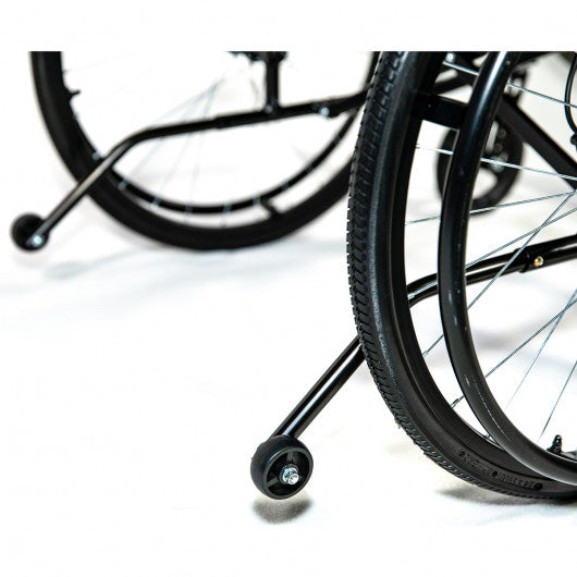 Feather Chair HD, Lightweight Heavy-Duty Wheelchair, 350 or 450 lb Capacity
