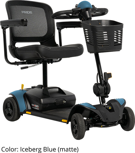 Pride Go-Go Elite Traveller 2 Platinum 4-Wheel Scooter (SC442EMS)