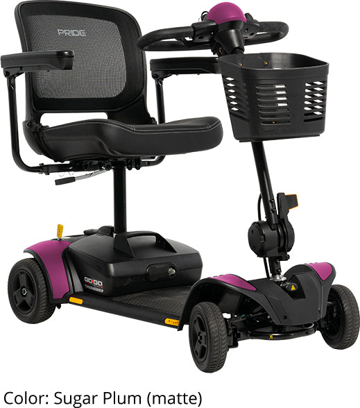 Pride Go-Go Elite Traveller 2 Platinum 4-Wheel Scooter (SC442EMS)