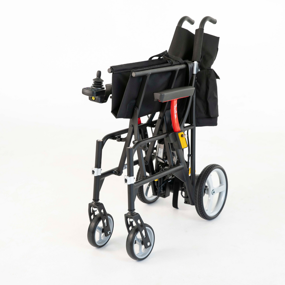 Feather Power Wheelchair, 33 lbs Folding Lightweight Electric Chair - What's in the box